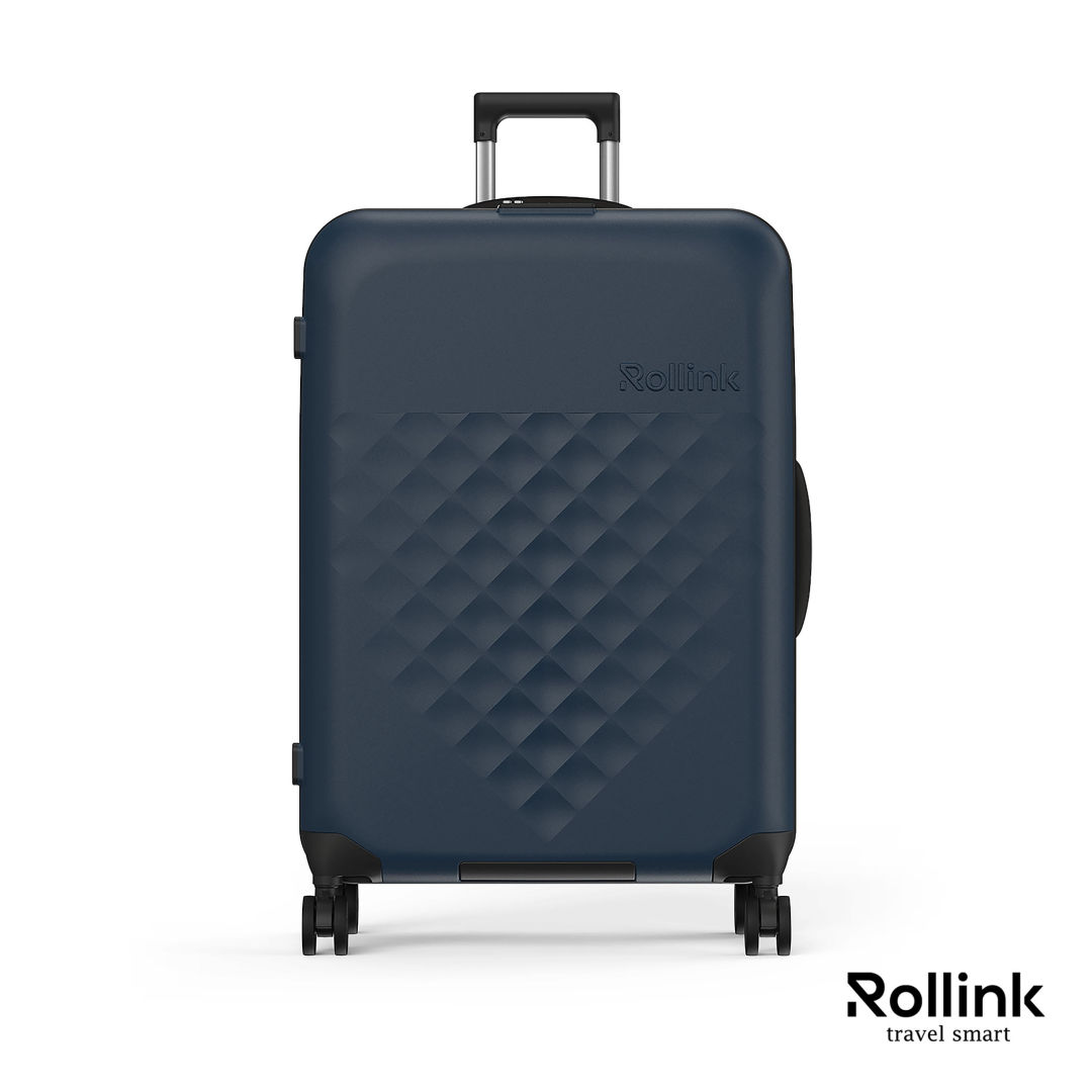 Rollink® Flex 360 Large Checked 4 Wheel Suitcase 6