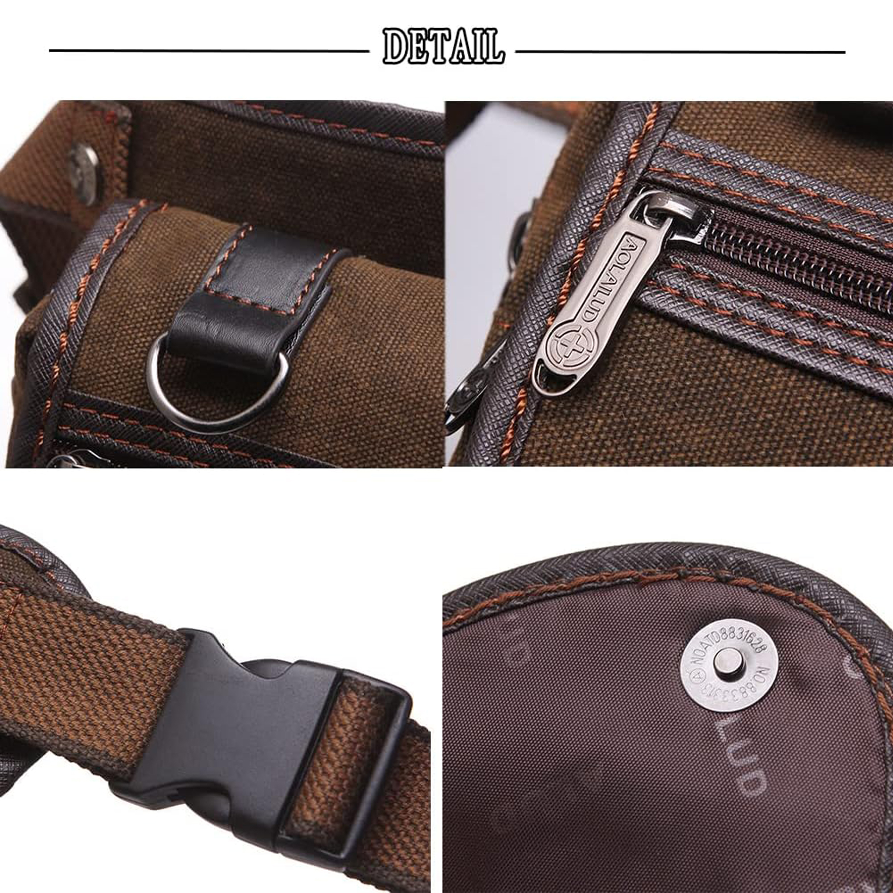 Motorcycle Canvas Tactical Leg Bag 4