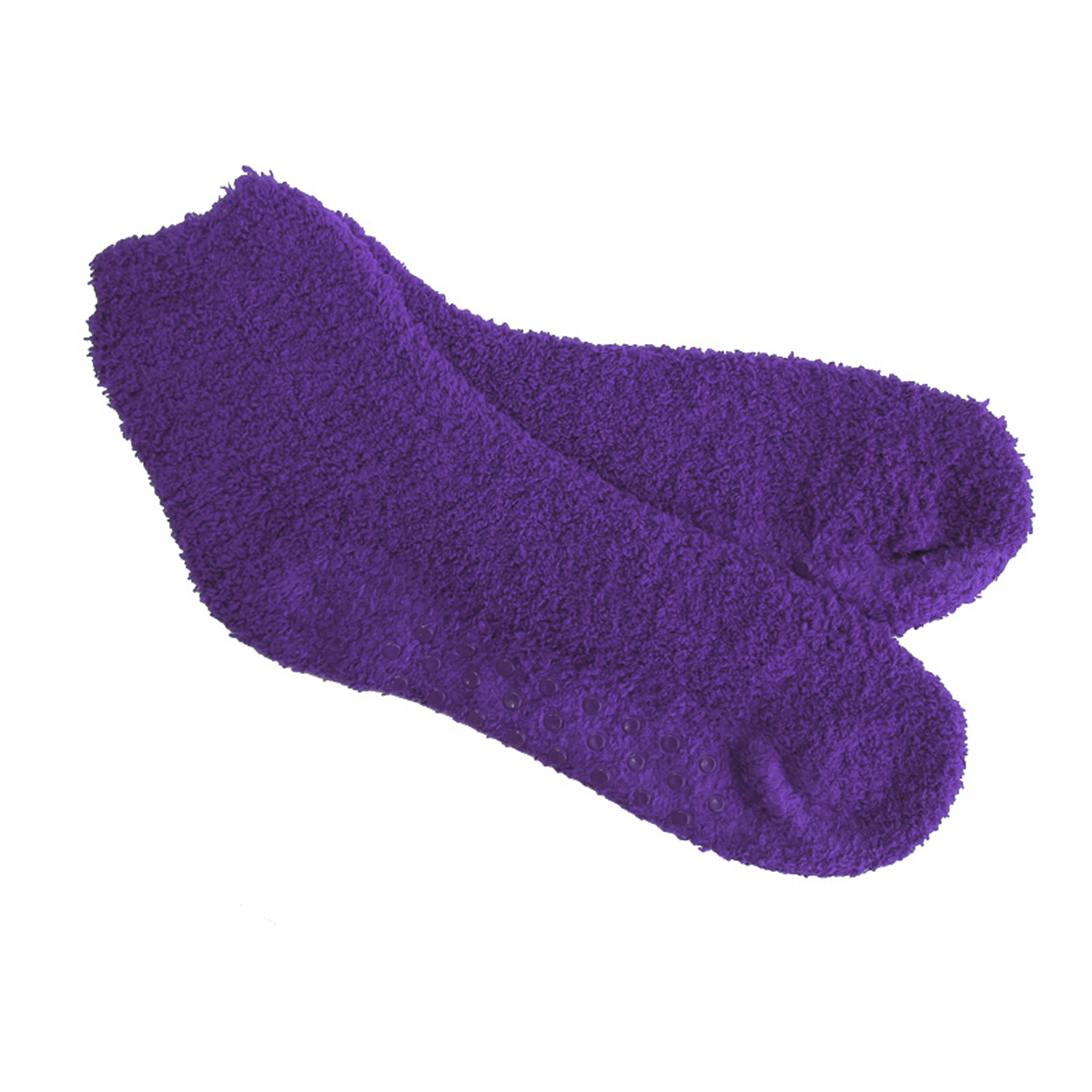Fuzzy Socks w/ Woven Patch 12