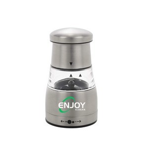 Bottle Shape Manual Seasoning Grinder With Adjustable Grind Level 9