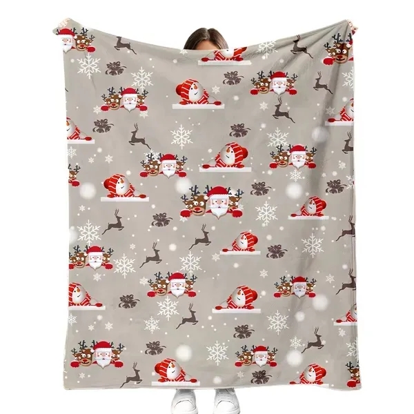 Soft Plush Flannel Throw Blanket 4