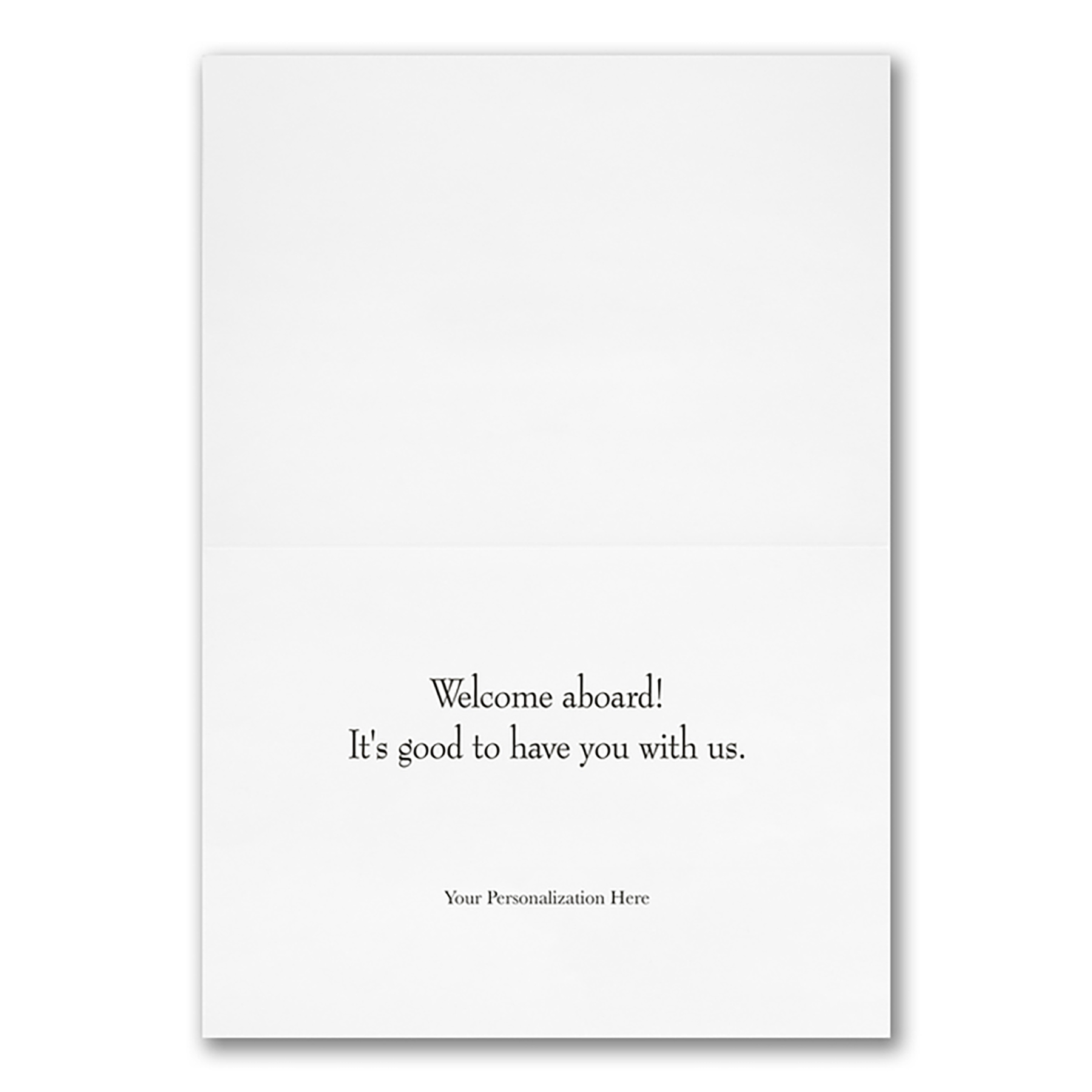 Geometric Welcome Card 2