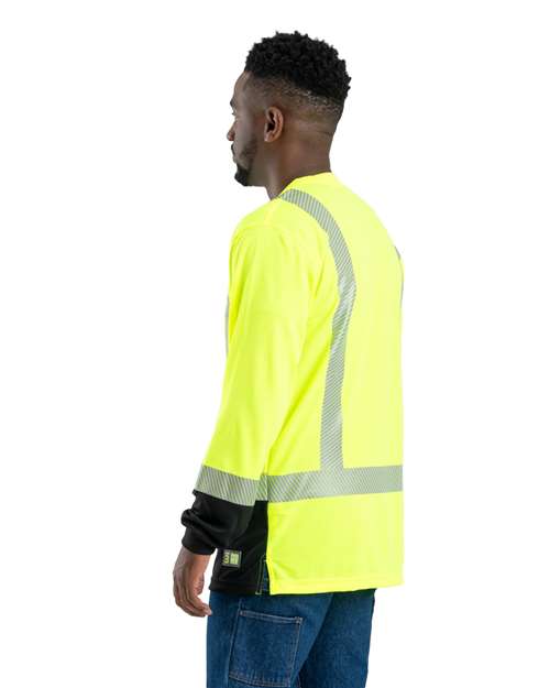 Men's Hi-Vis Class 3 Color Blocked T-Shirt - HVK018 3
