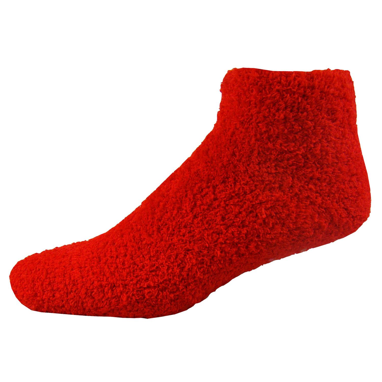 Fuzzy Feet Slipper Socks with Oversized DTF 8