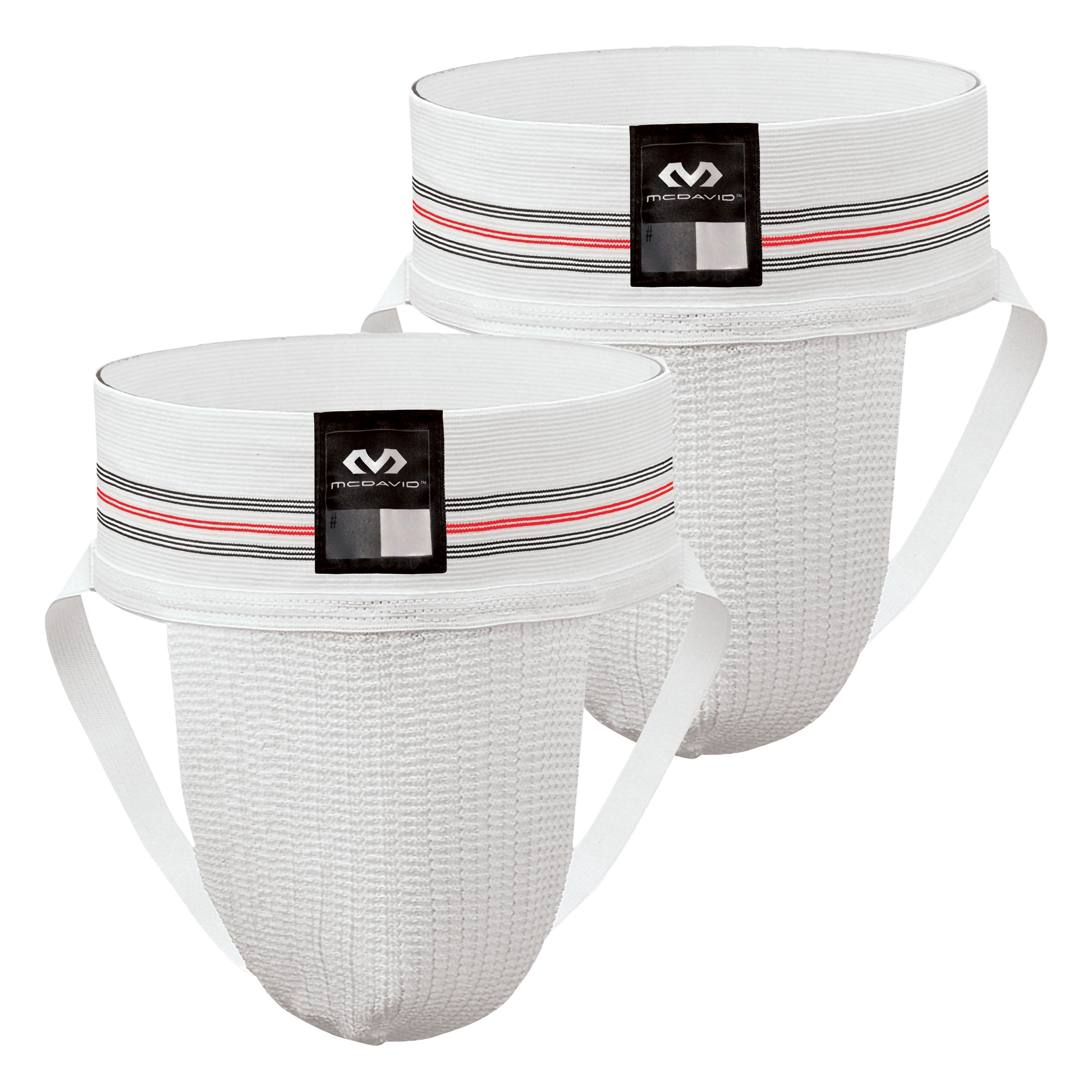 Athletic Supporter 2-Pk Wht 3