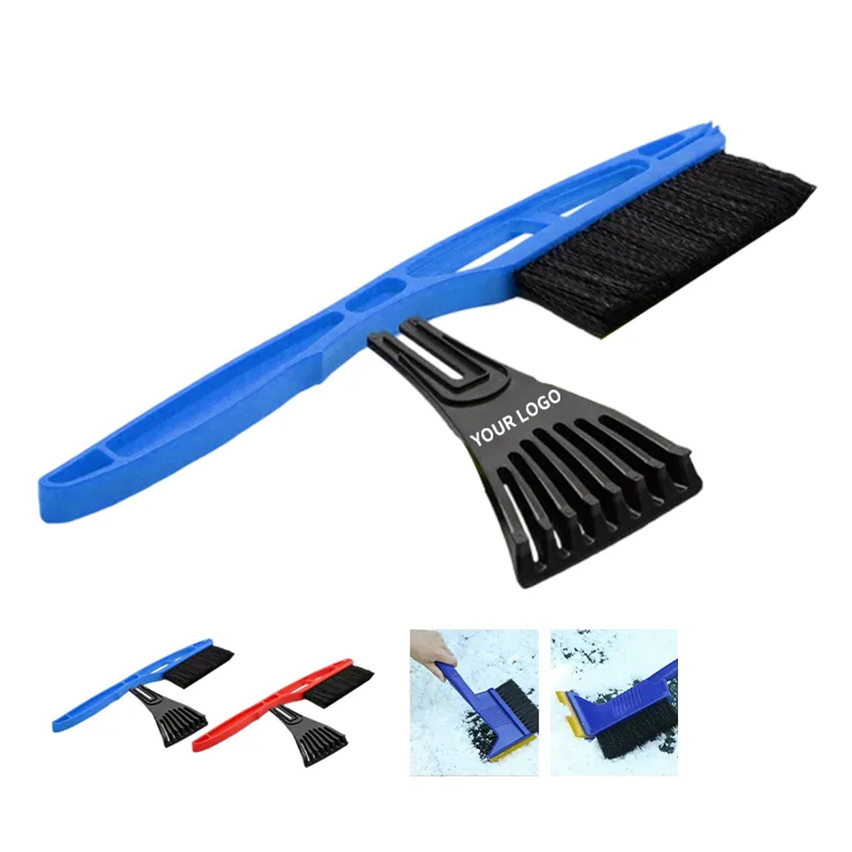 Plastic Snow Scraper for Windshields and Windows 2
