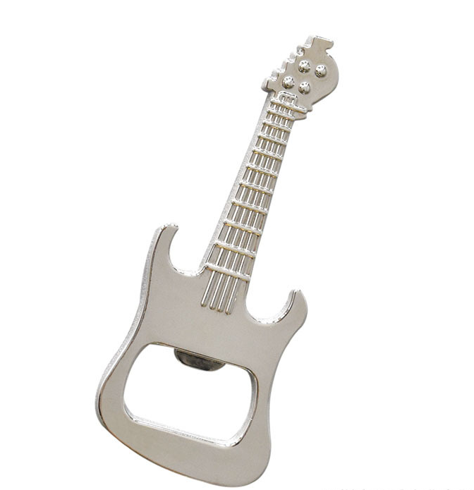 Guitar Shaped Metal Beer Bottle Opener 3