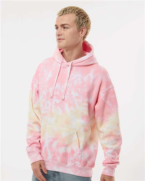 Unisex Tie-Dyed Hooded Sweatshirt - 8777 69