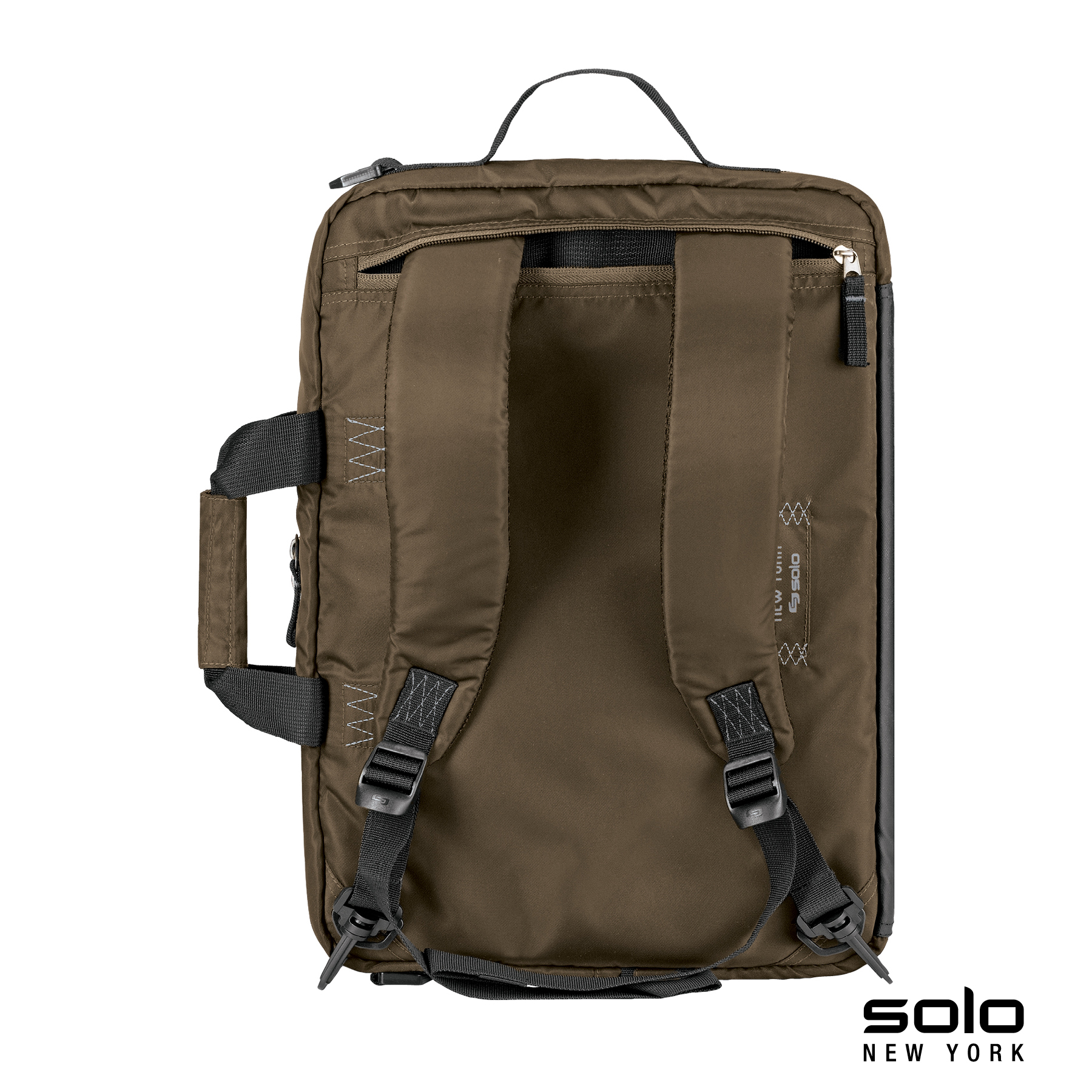 Solo New York Zone Briefcase Backpack Hybrid 12