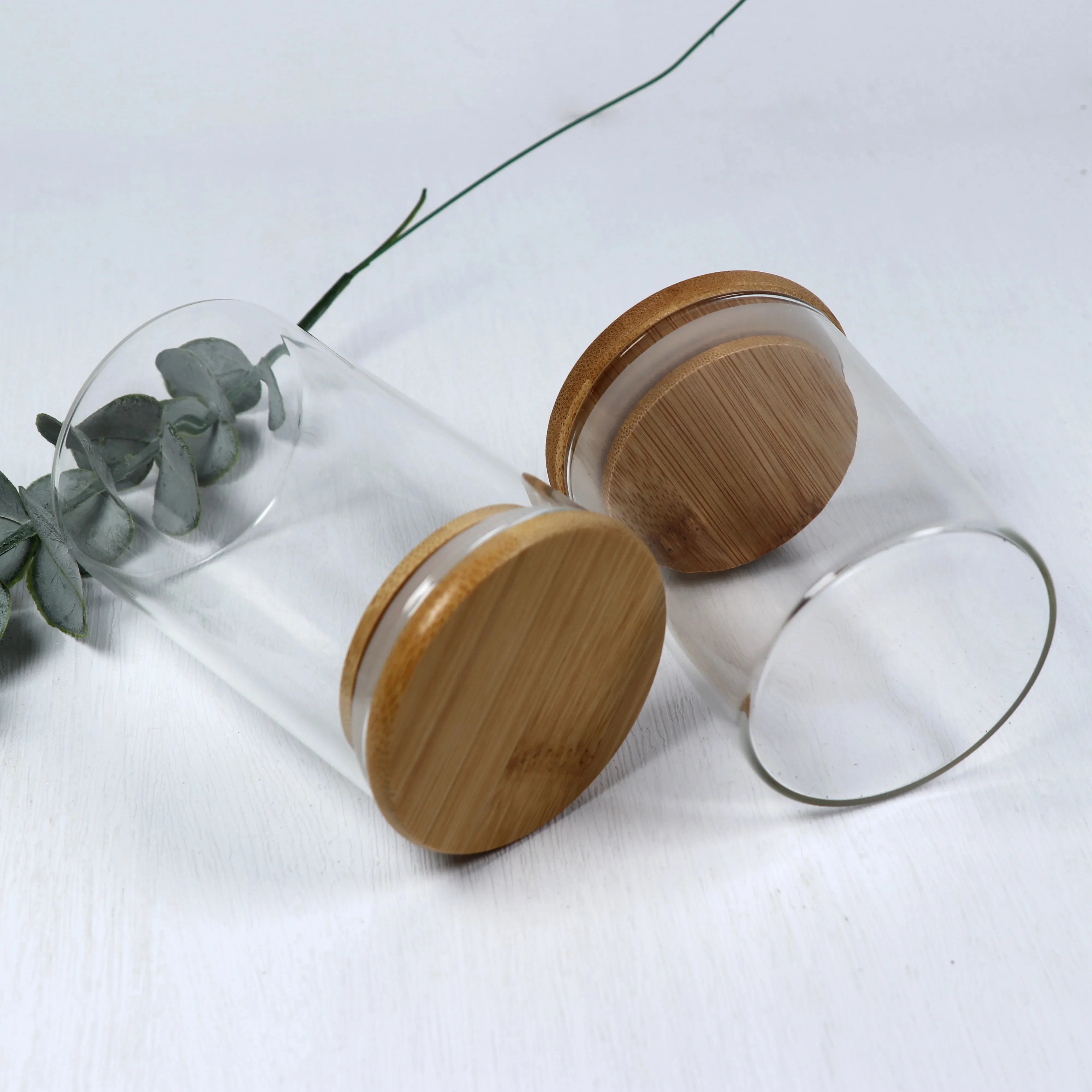 Custom Jar with Bamboo Lid 6