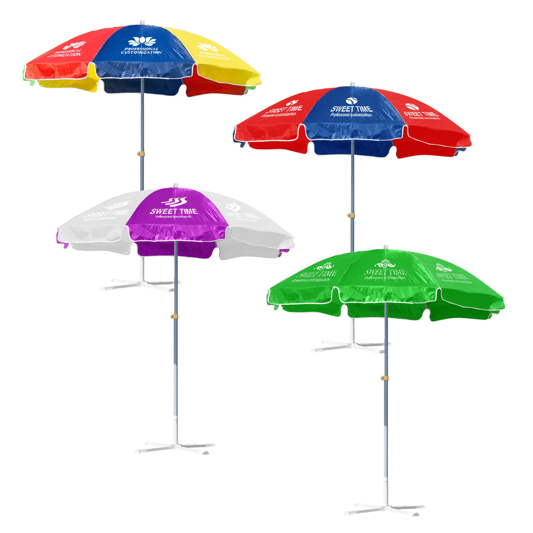 Steel Beach Umbrella 1