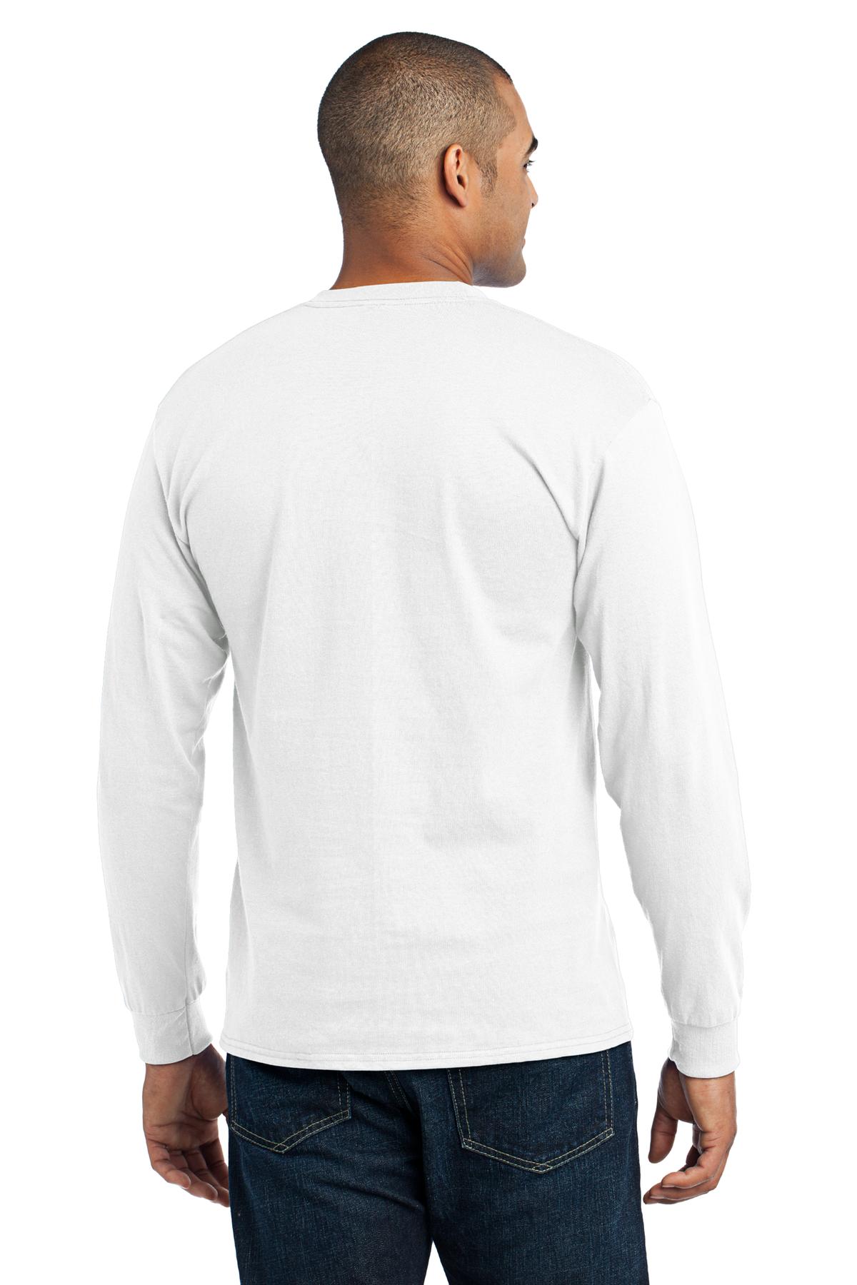 Port & Co Long Sleeve Core Blend Tee. PC55LS 36