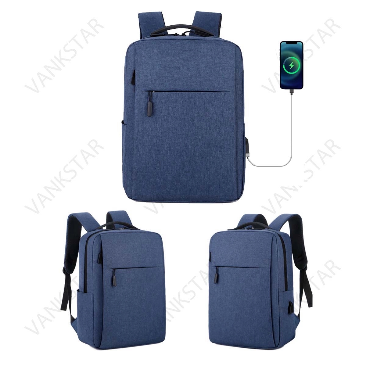 Laptop Backpack With Usb Charging Port 1