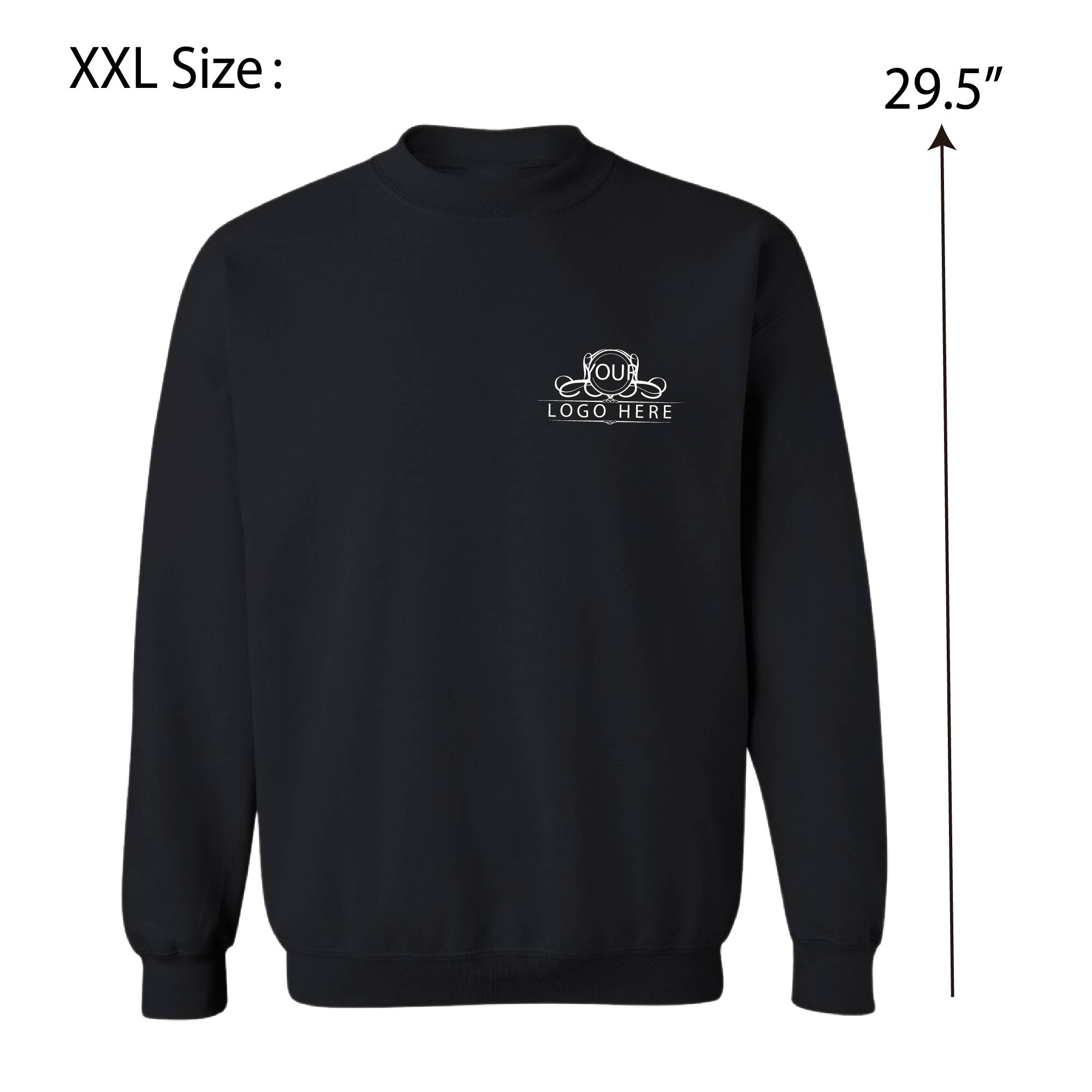 Unisex Stock Crew Neck Sweatshirt 1