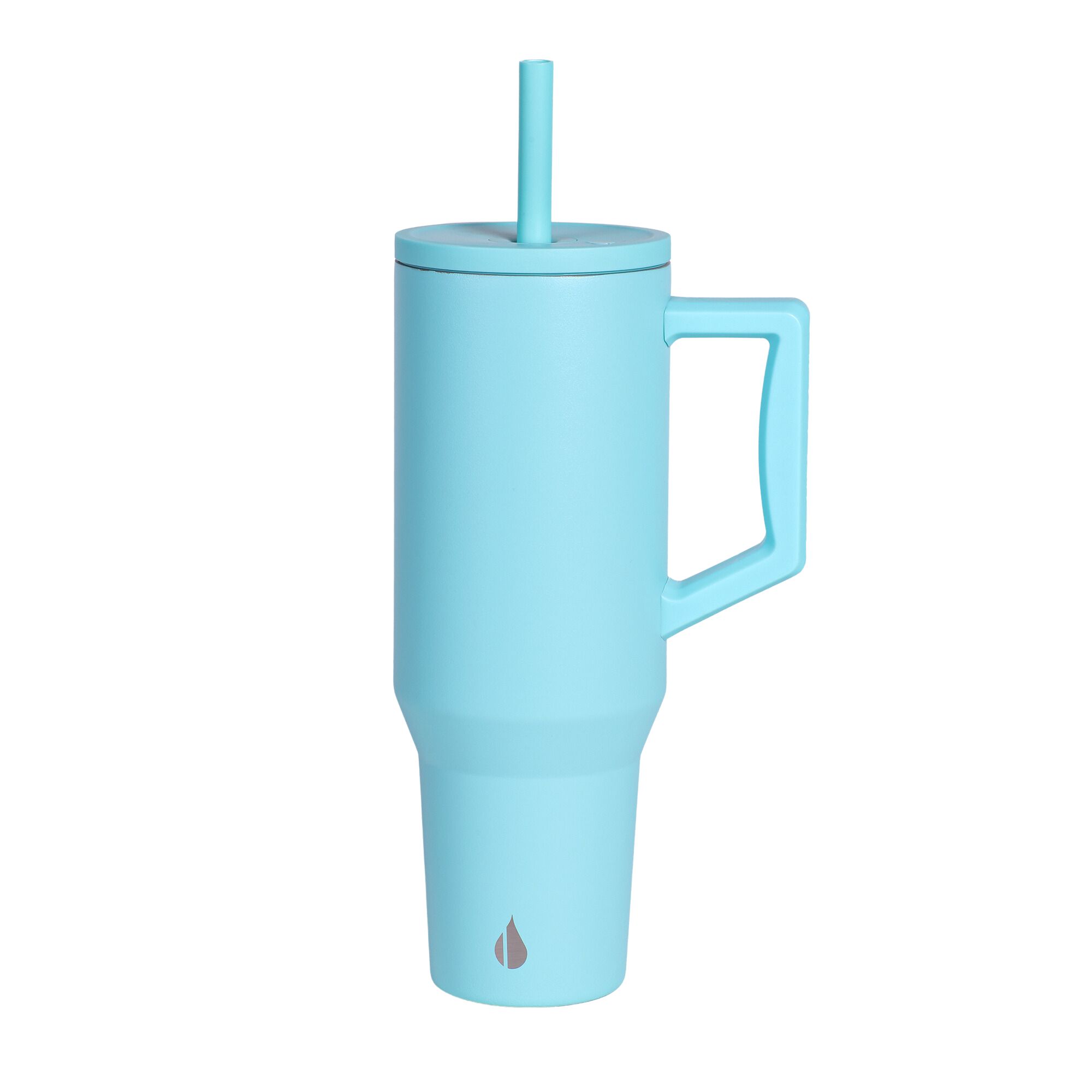 Elemental® Commuter 40oz Stainless Steel Tumbler with Handle and Straw 21