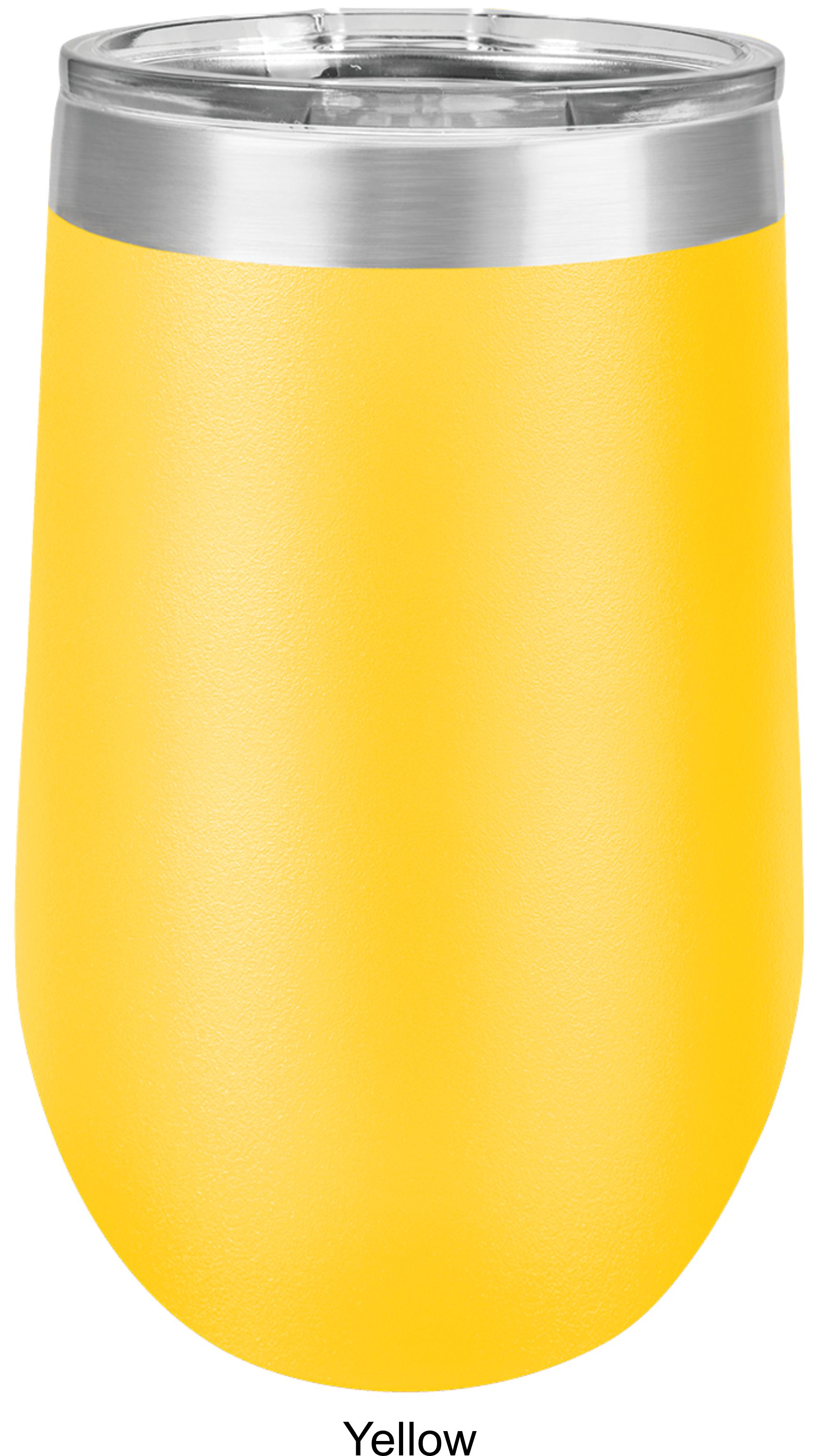 16 Oz. Polar Camel Stemless Wine Glass w/Lid Stainless Steel 3
