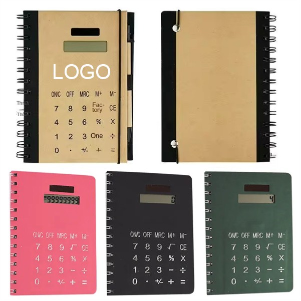 Ultra-Slim Mouse Pad with Integrated Solar Calculator 4