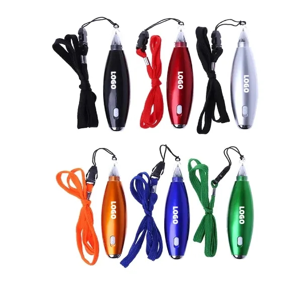Lanyard Sticky Notes LED Light Pen 5