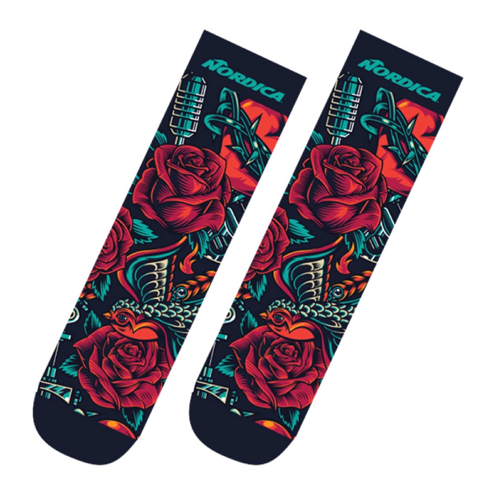 Full Color Calf Socks 12