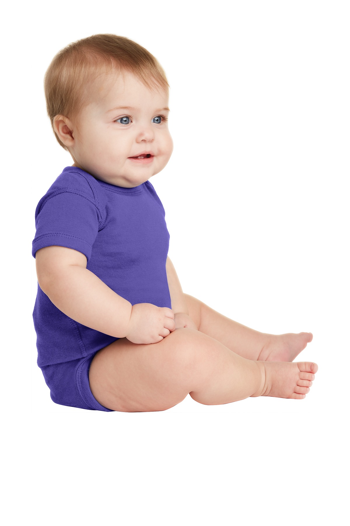 Rabbit Skins Infant Short Sleeve Baby Rib Bodysuit. RS4400 87