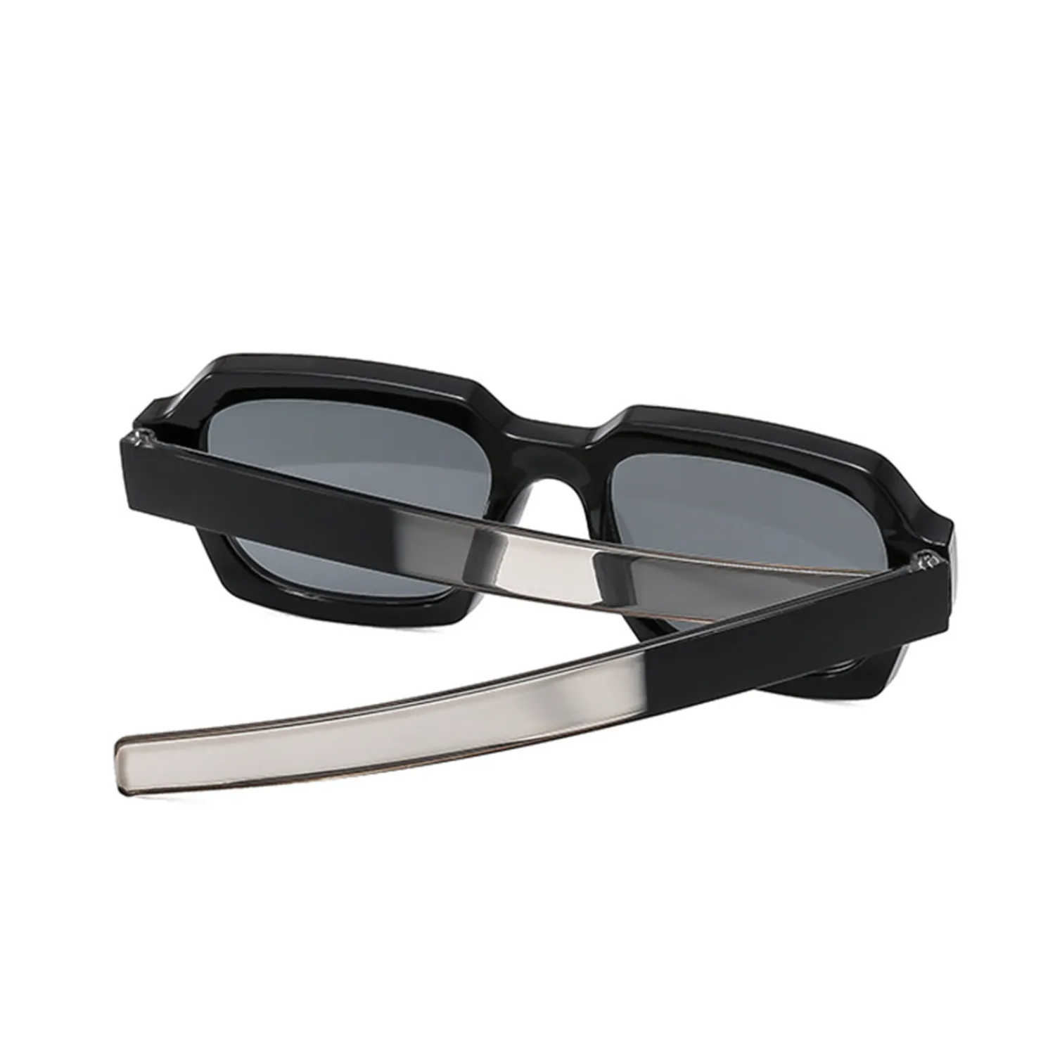 Dazzling Colorful Fashion Classic Retro Square Glasses 3