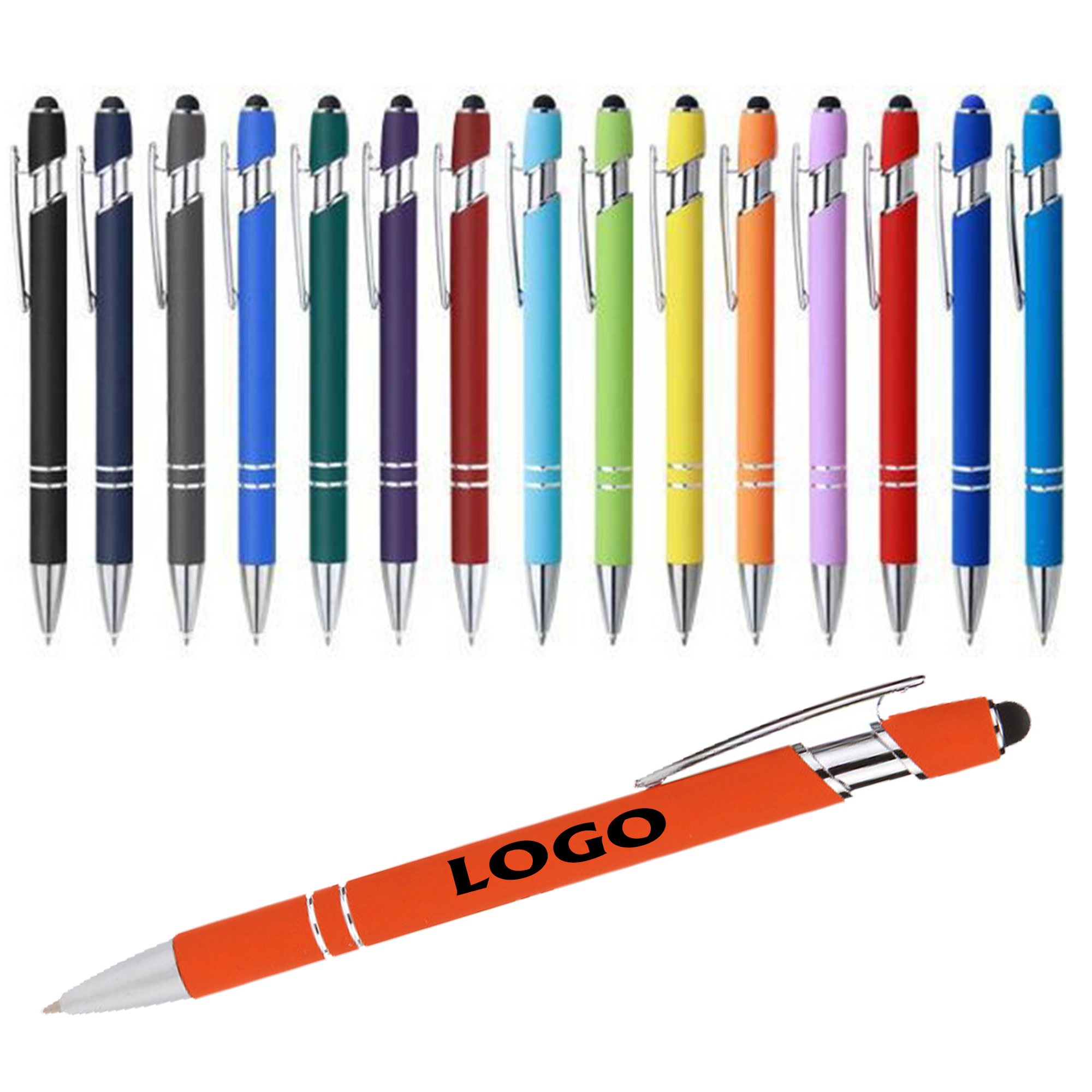 Retractable Stylus Tip Ballpoint Pen 1