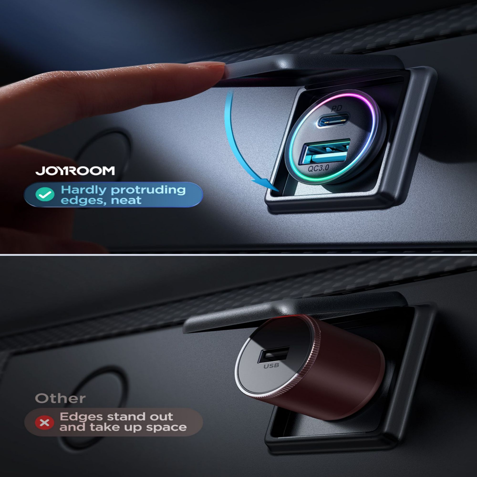 USB C Car Charger Adapter 3
