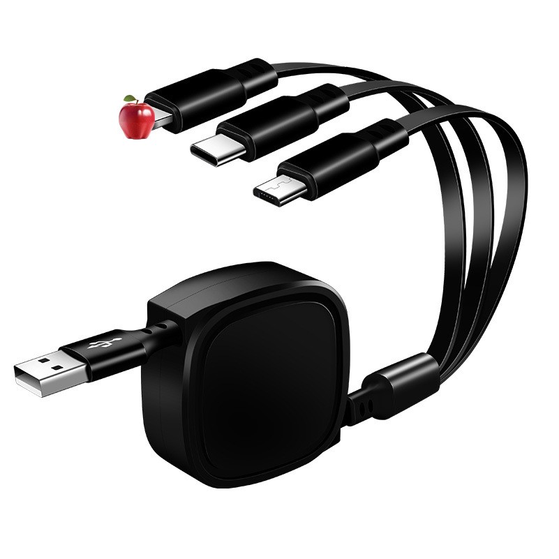 3-In-1 Retractable Charging Cable 4