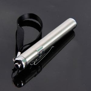 Durable Stainless Steel LED Flashlight With Clip 18