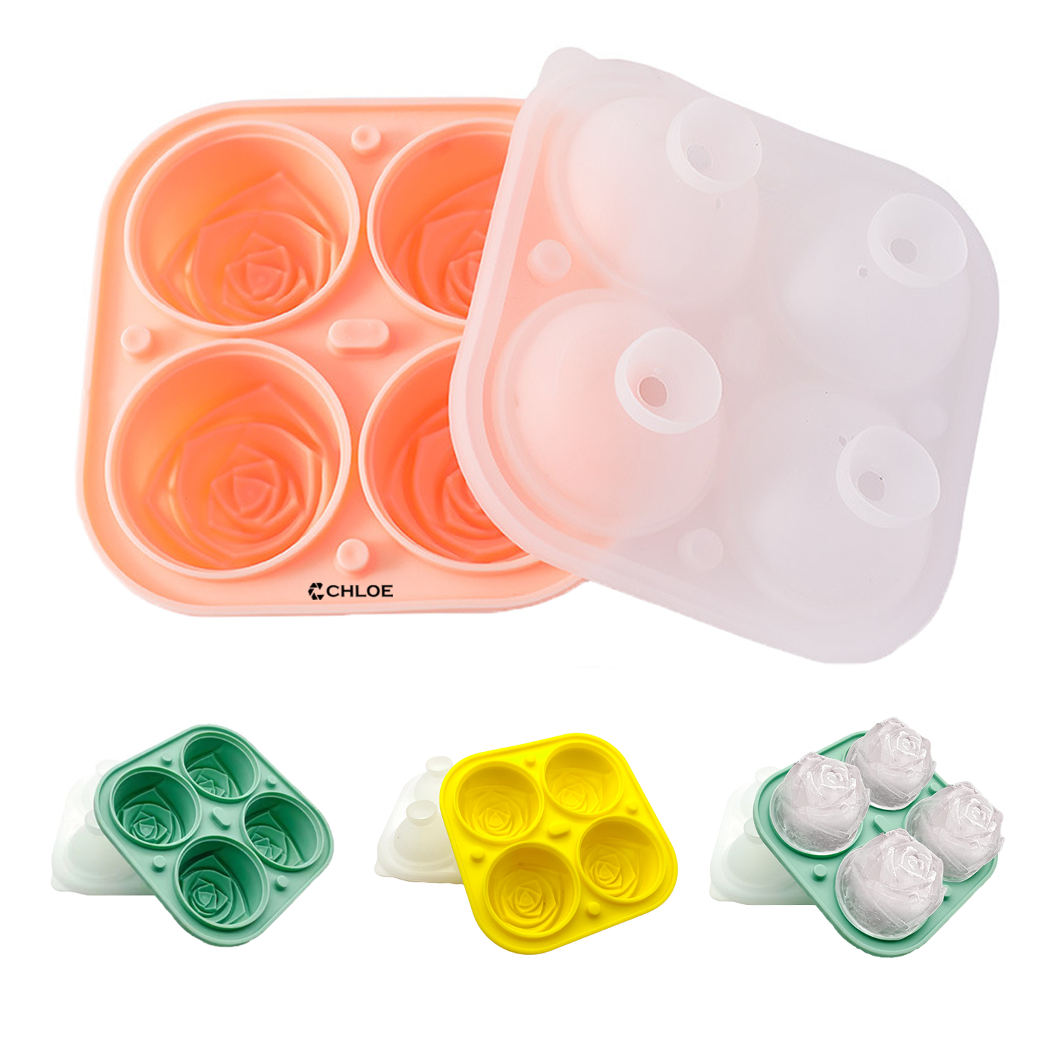 Silica Gel Ice Cube Making Mold 2
