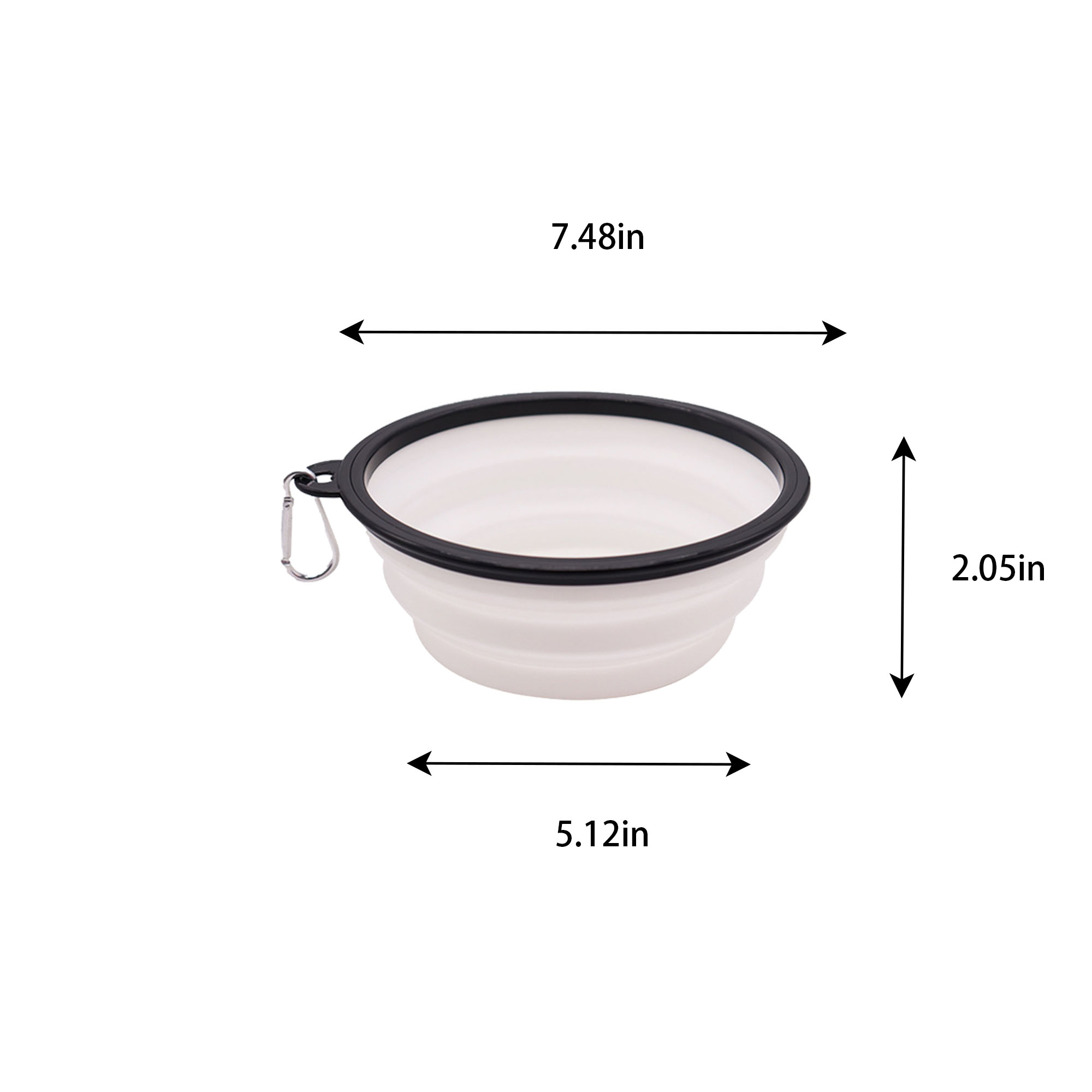 Silicone Collapsible Dog Bowl 2