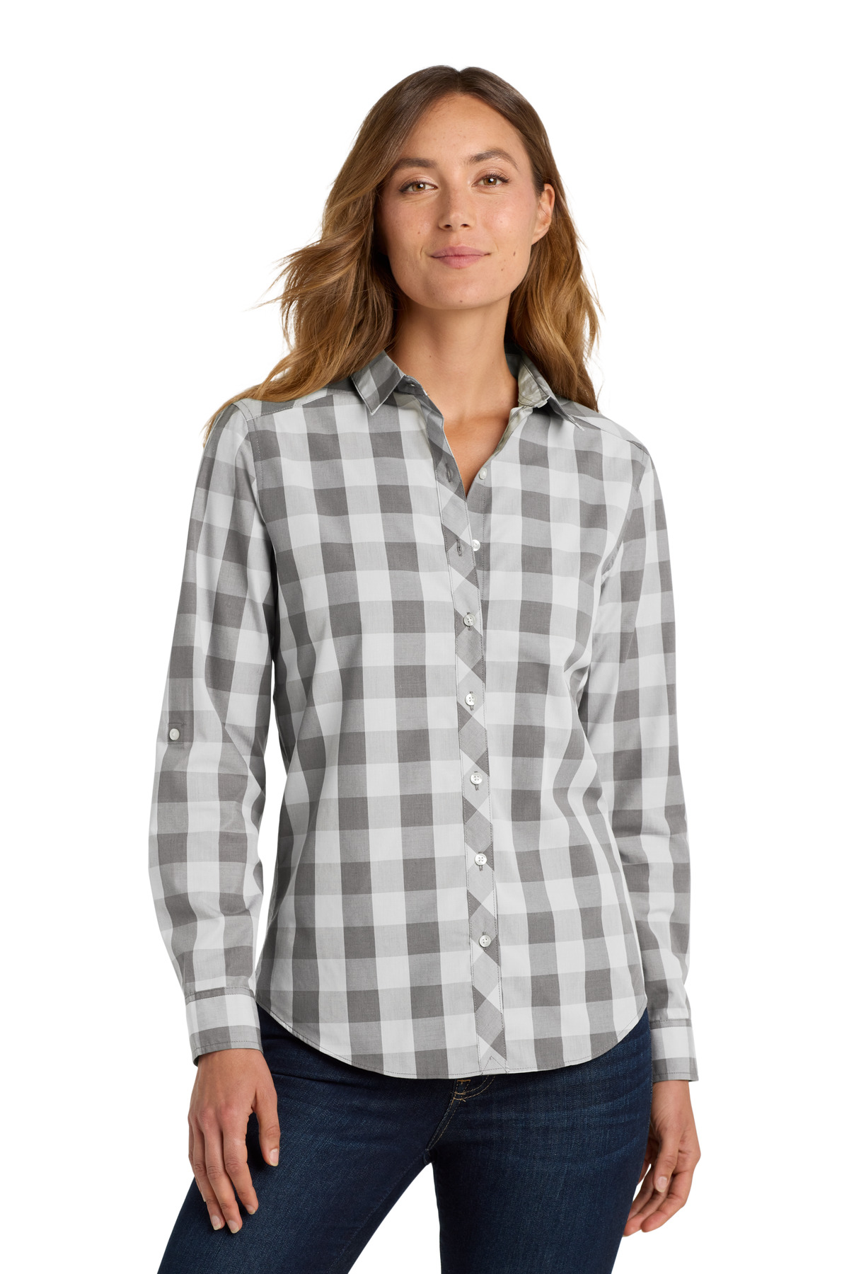 Port Authority Women's Everyday Plaid Shirt. LW670 21