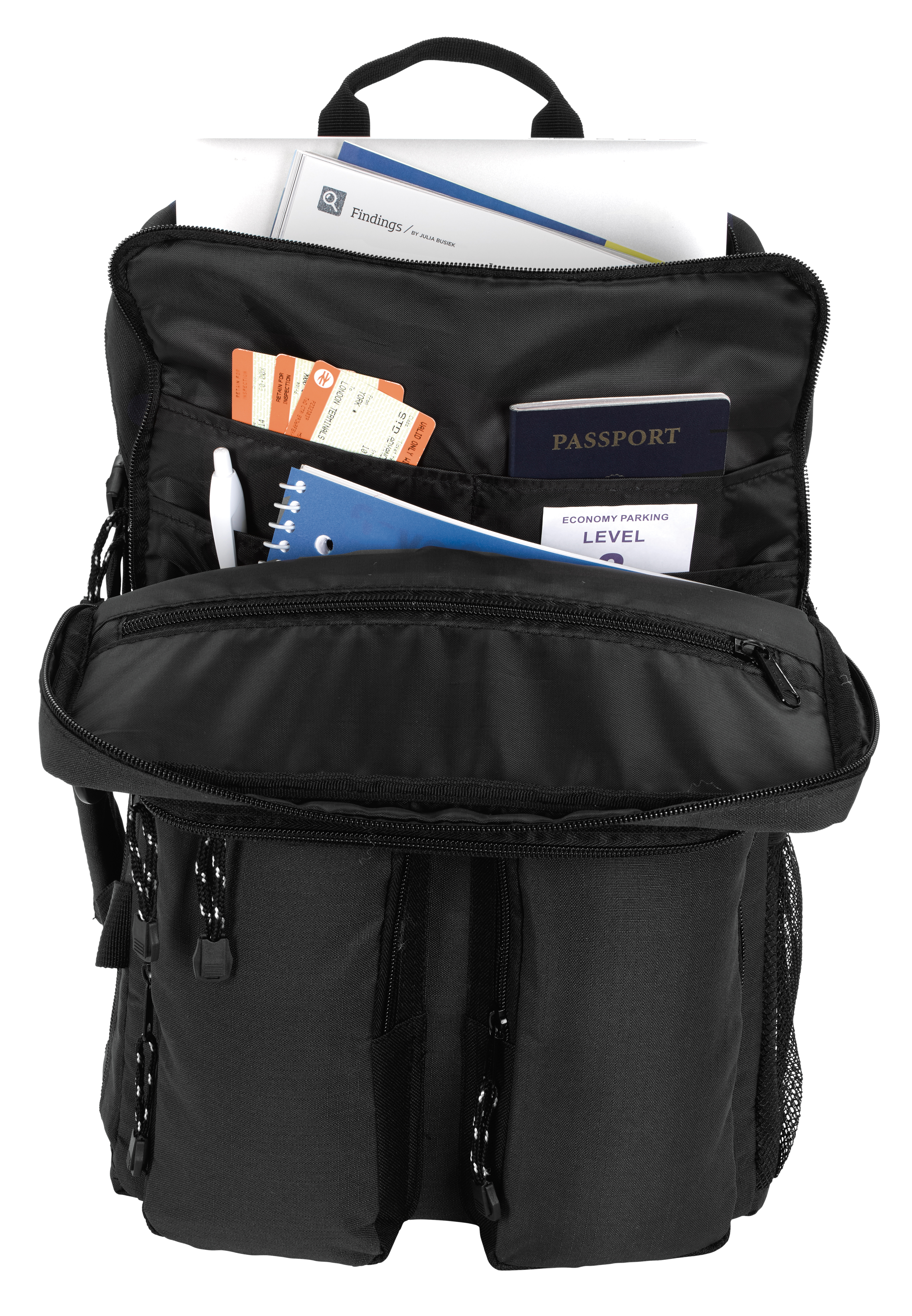 Atchison® RPET Ripstop Briefcase Backpack 7