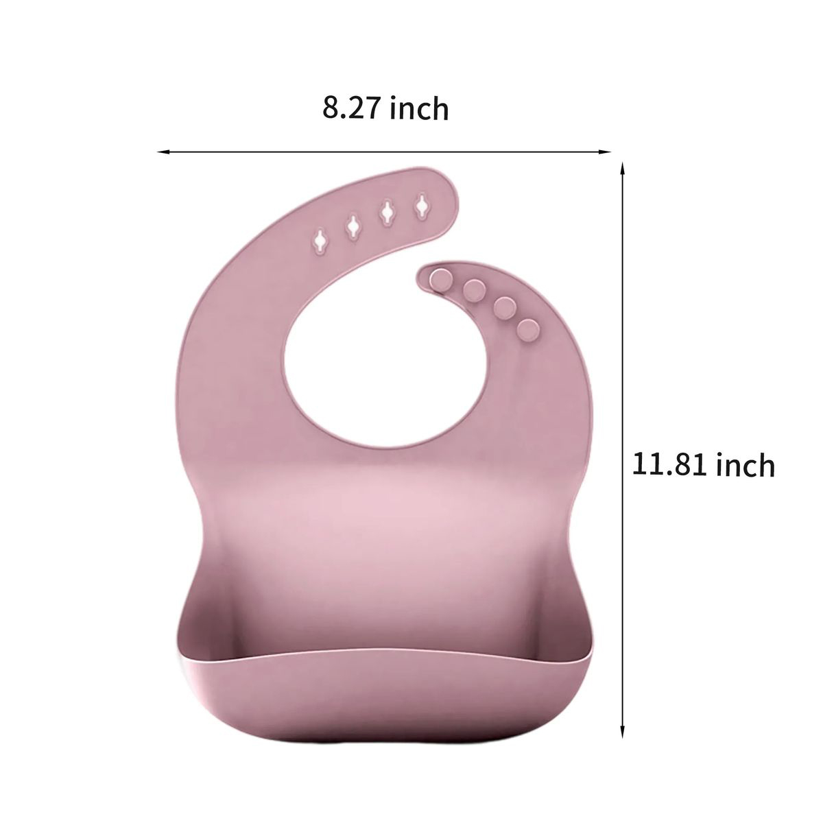 BPA Free Silicone Bib for Infants 1