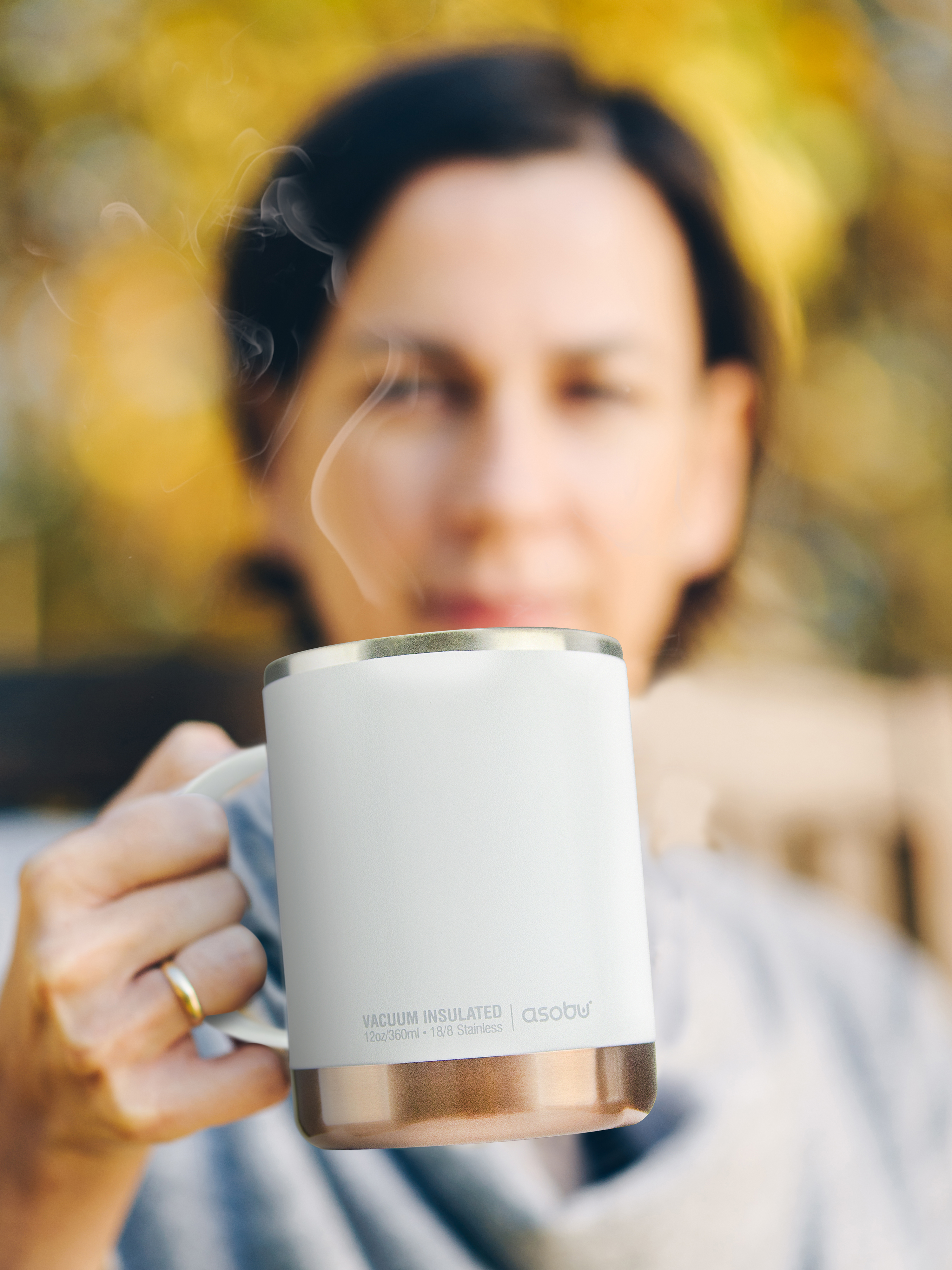 12 Oz. Asobu Ultimate Mug w/ Shatterproof Ceramic Interior 21