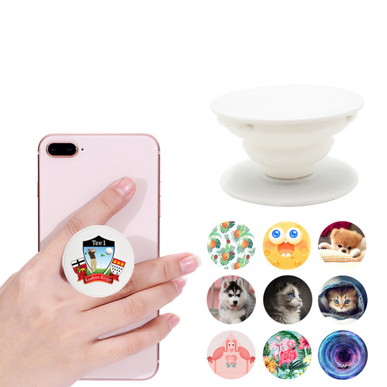 Foldable Kickstand Phone Mount Circle Smooth Air Stand Holde 2