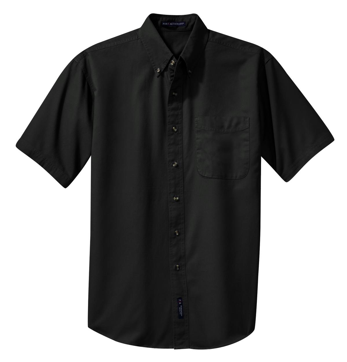 Short Sleeve Twill Shirt