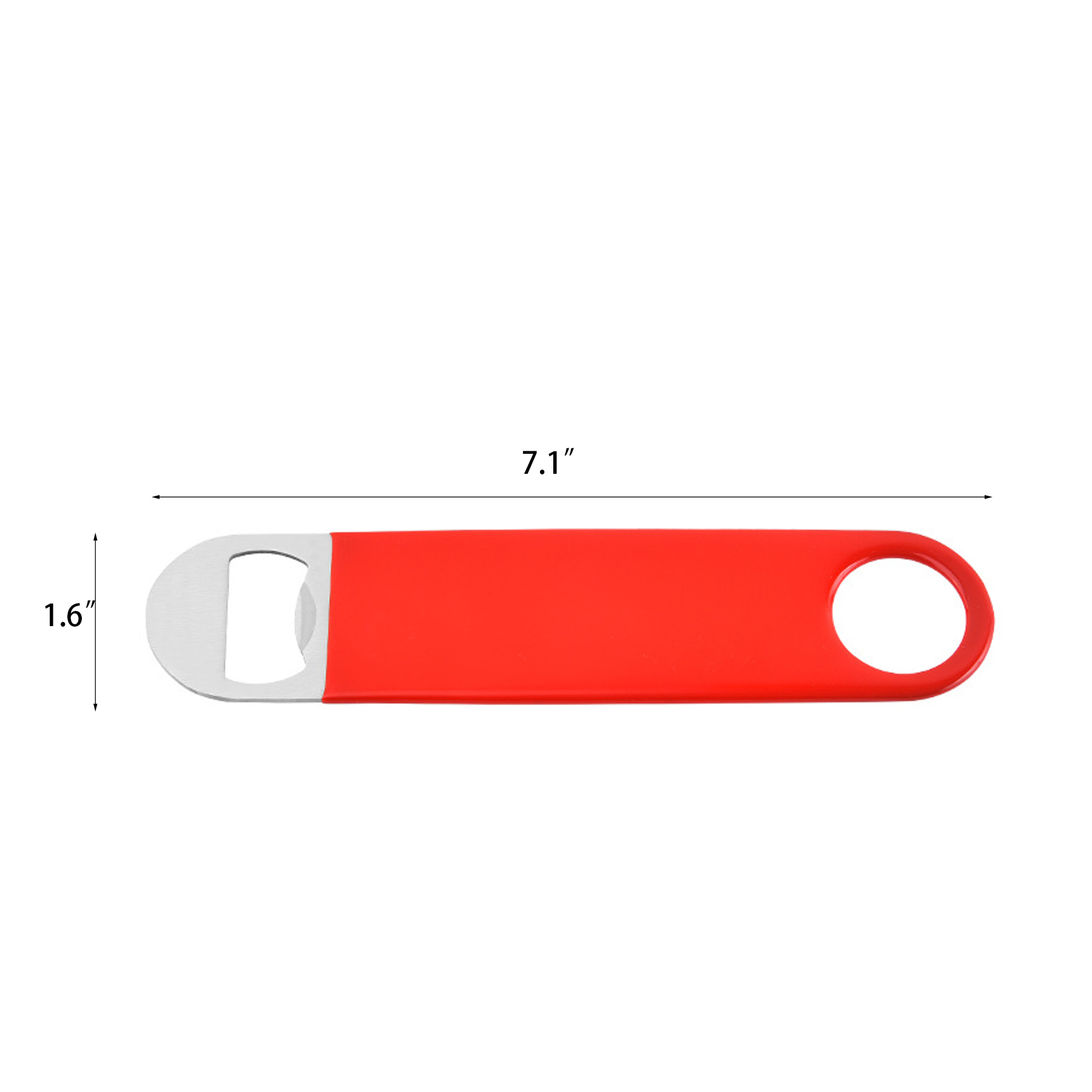 Stainless Steel Flat Bottle Opener 2