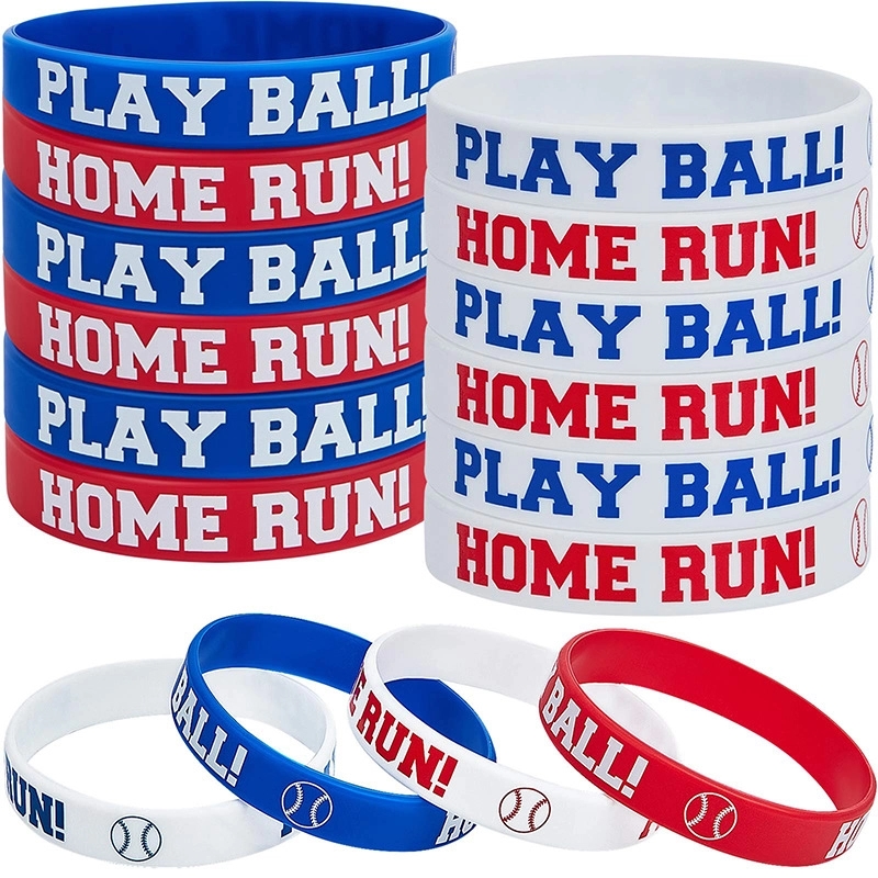 Color Filled Silicone Wristbands 3