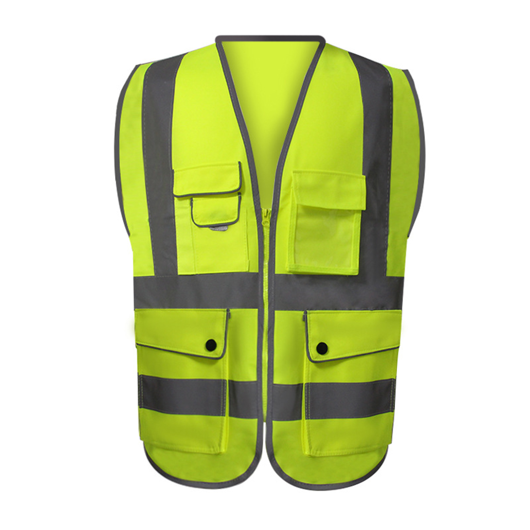 Slim Fit Mesh Safety Vest 2