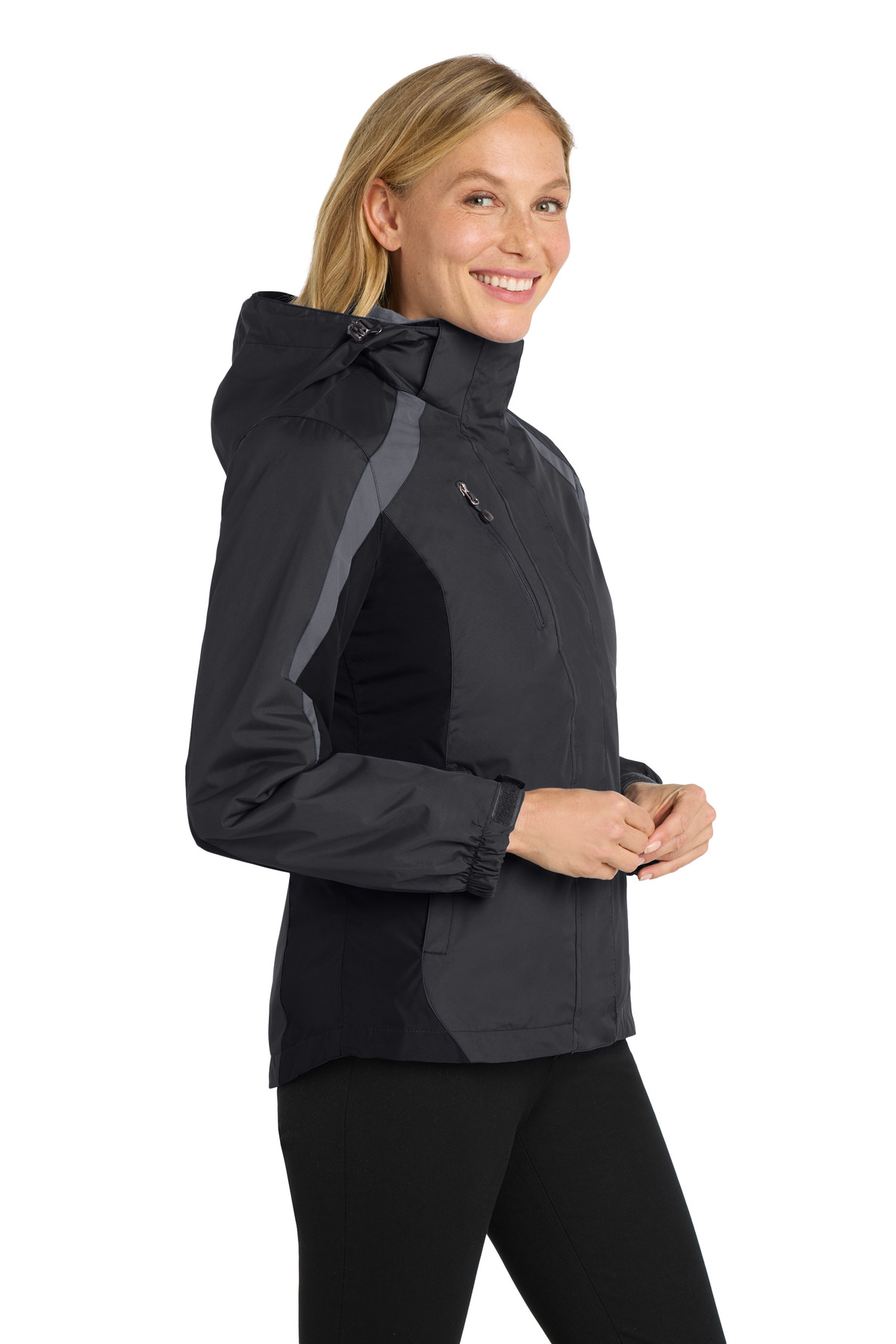 Port Authority Women's Colorblock 3-in-1 Jacket. L321 12