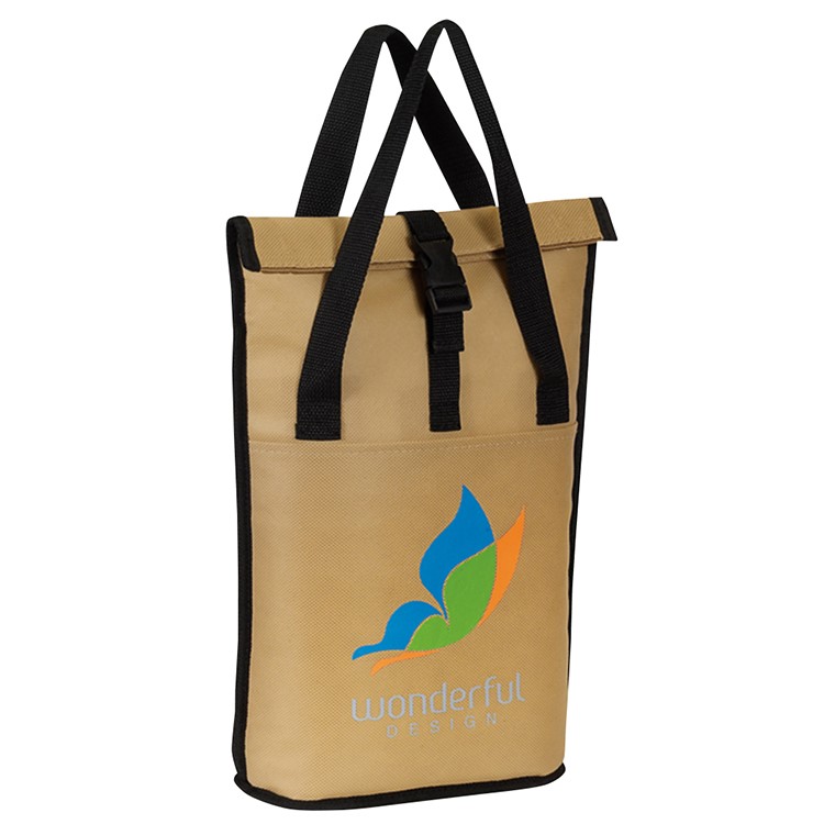 Roll Over Insulated Wine Cooler Tote 3
