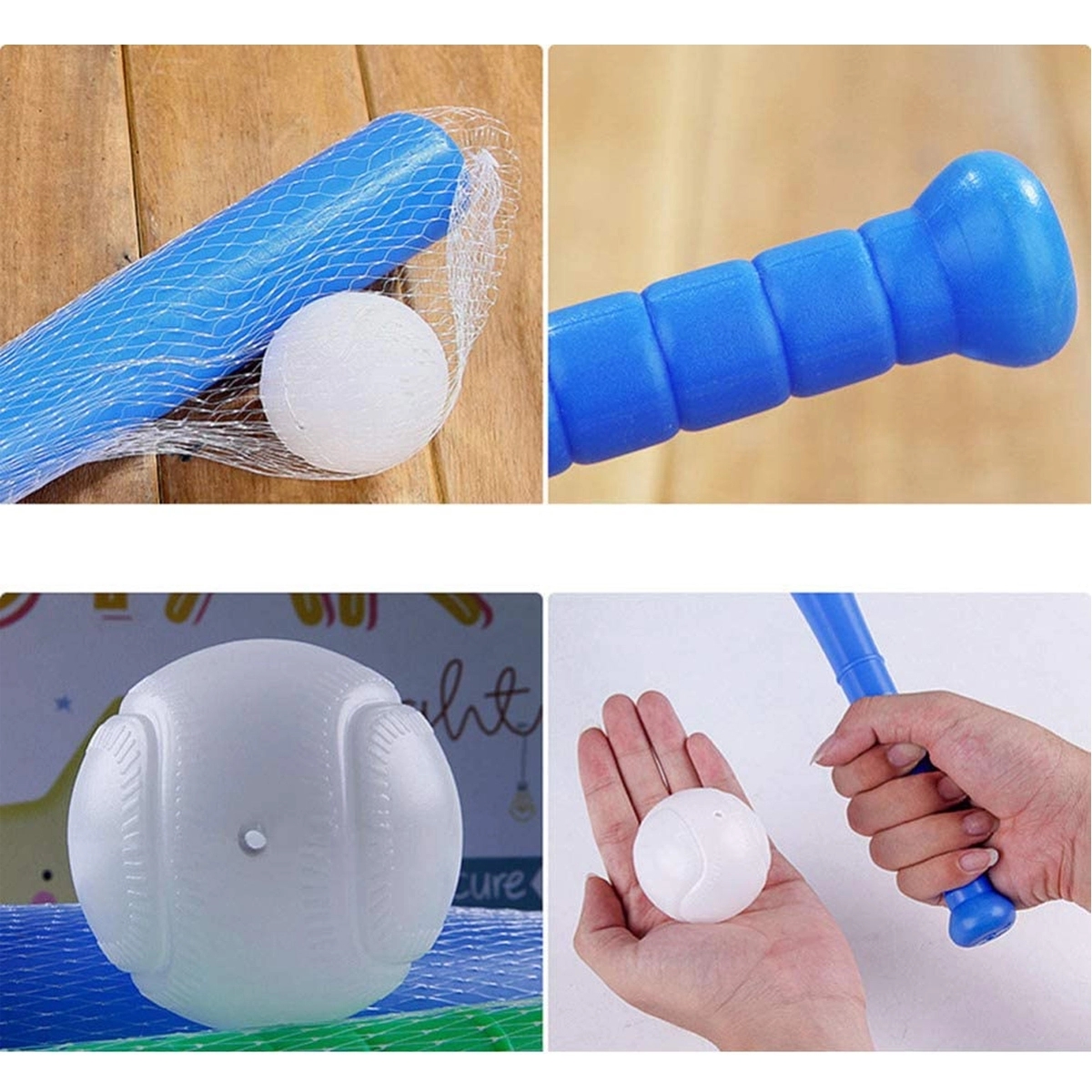 Baseball Bat Toys With 1 Ball 4