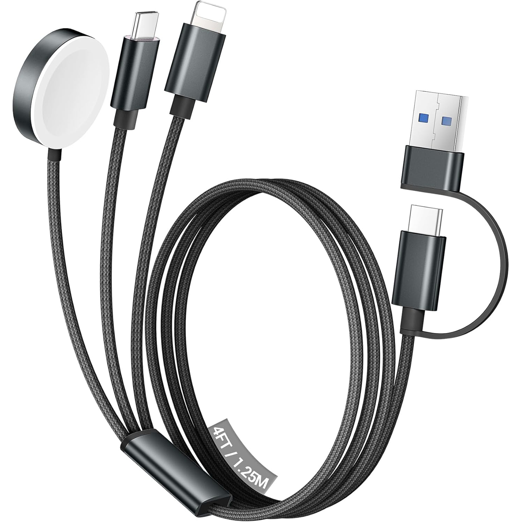 3 in 2 USB C Cable Multi Charging Cable Cord 11