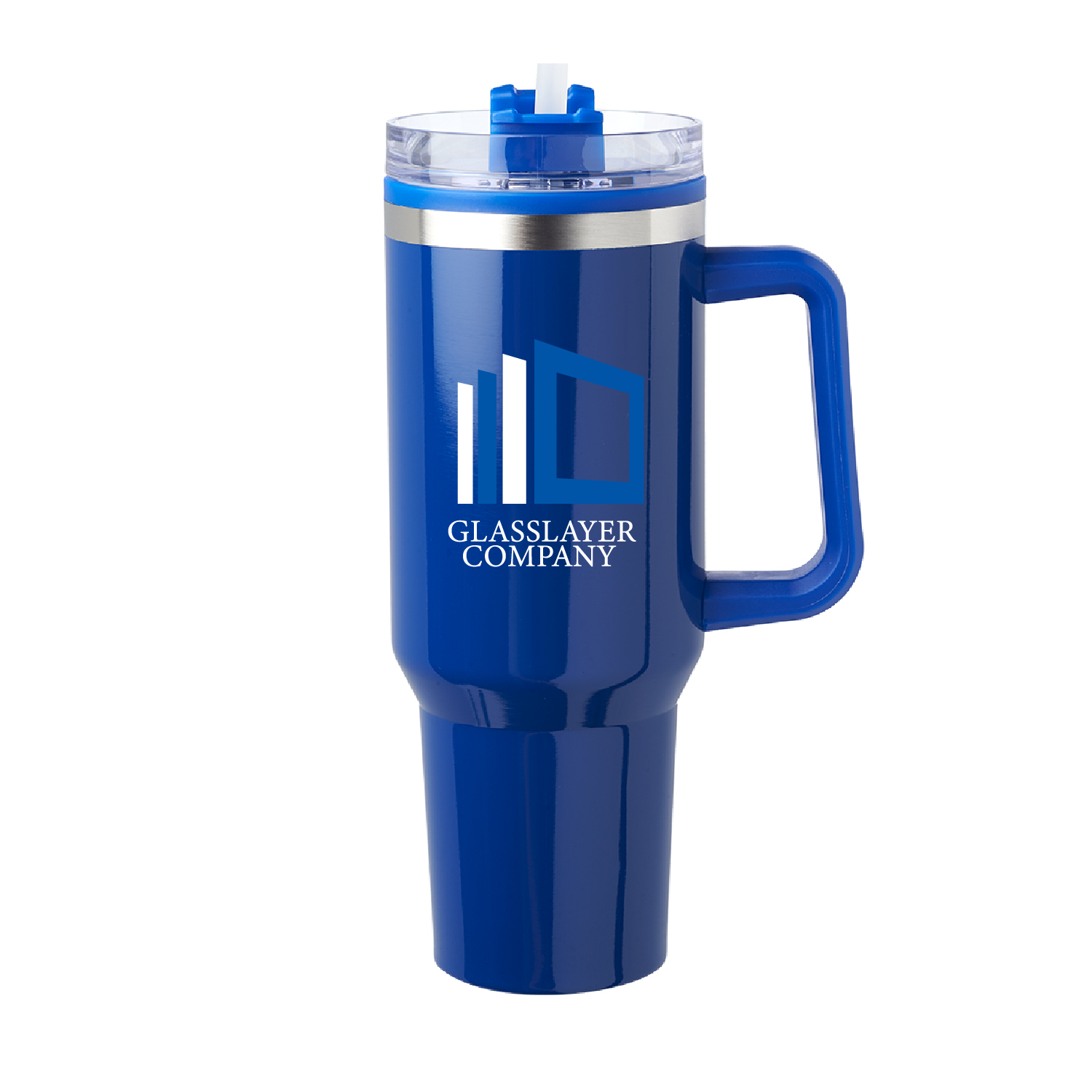 40 oz. Victor Travel Mug (2 Color Imprint) 3