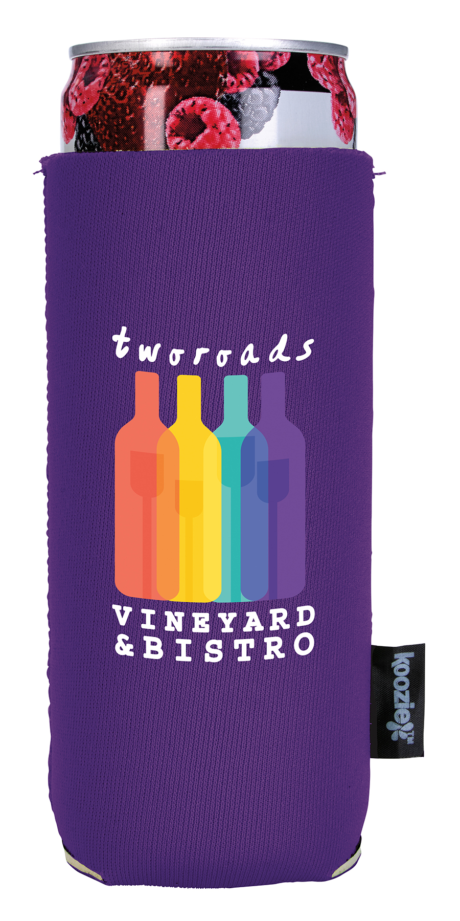 Slim Collapsible Neoprene Can Cooler