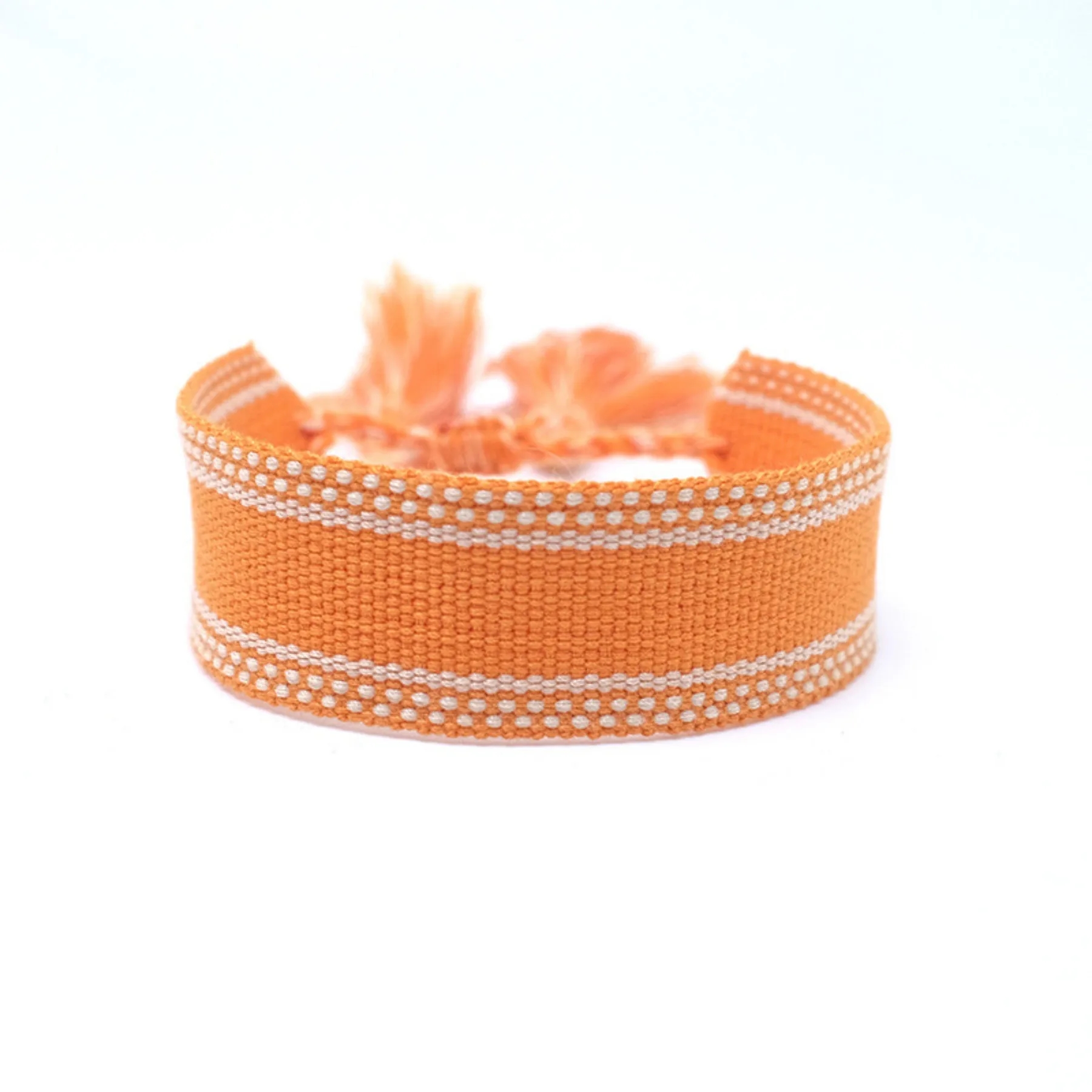 Woven Embroidery Tassel Bracelet 14