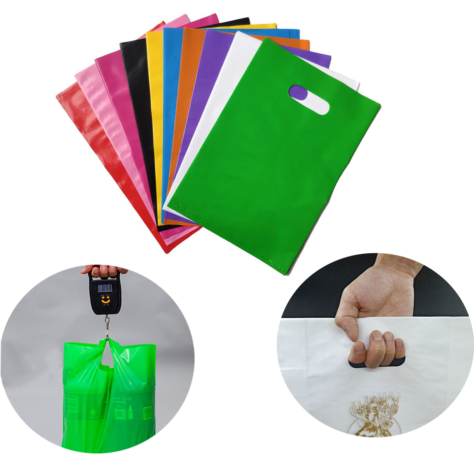 Die Cut PE Plastic Bag 1