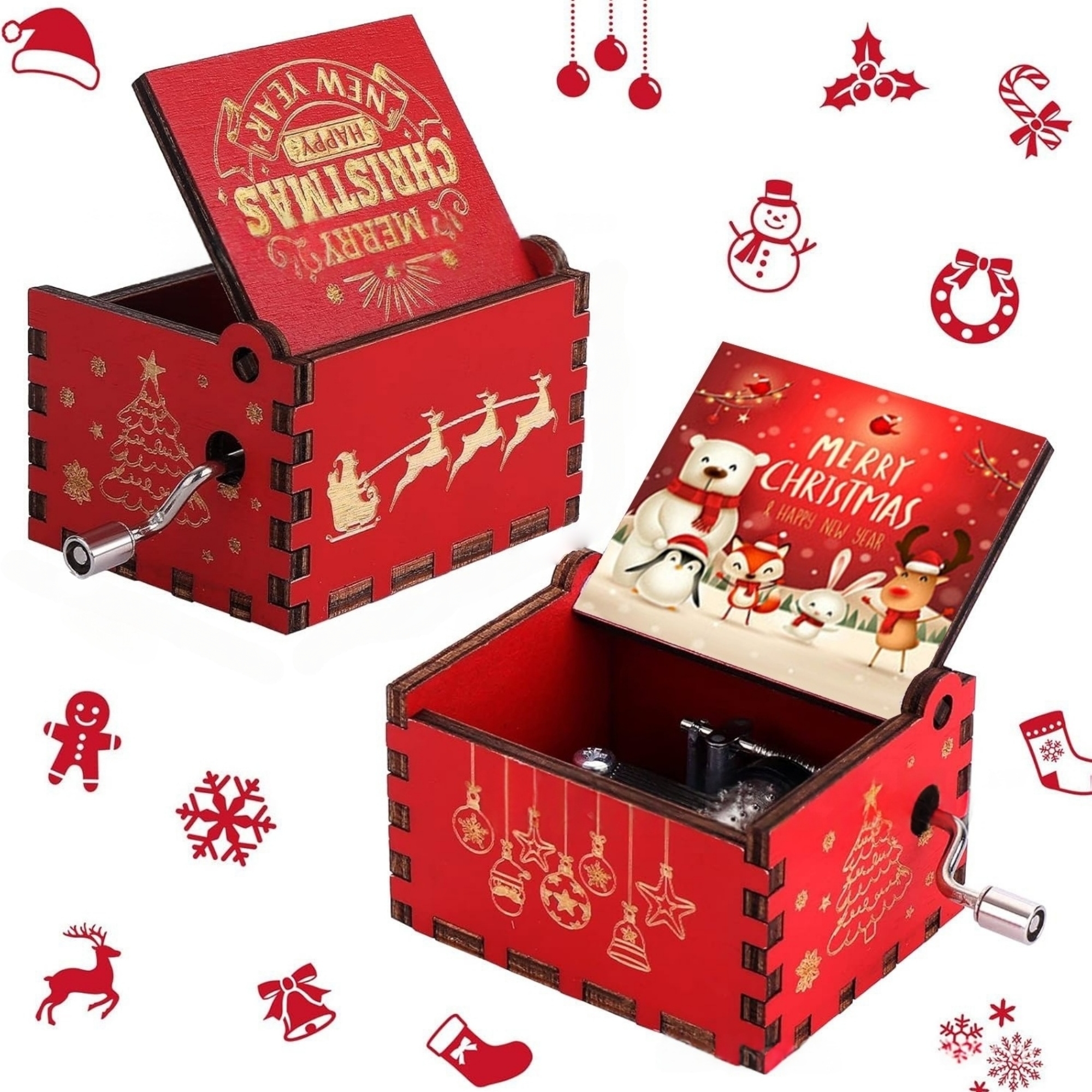 Christmas Music Box Gift 15