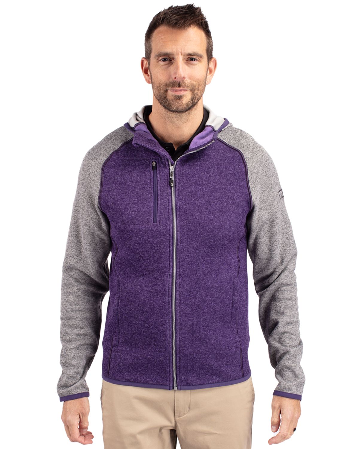 Mainsail Full Zip Hooded Mens Jacket